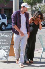 MILA KUNIS and Ashton Kutcher Out and About in Los Angeles