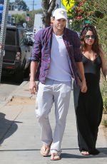 MILA KUNIS and Ashton Kutcher Out and About in Los Angeles