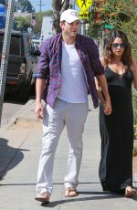 MILA KUNIS and Ashton Kutcher Out and About in Los Angeles