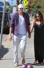 MILA KUNIS and Ashton Kutcher Out and About in Los Angeles