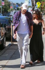 MILA KUNIS and Ashton Kutcher Out and About in Los Angeles