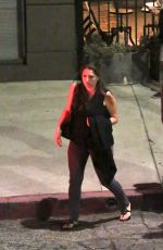 MILA KUNIS at Ink in West Hollywood