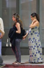 MILA KUNIS at Ink in West Hollywood