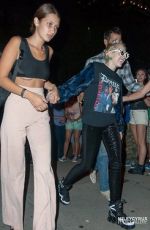 MILEY CYRUS and BELLA HADID Leaves Alexander Wang’s After Party in NEw York