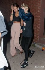 MILEY CYRUS and BELLA HADID Leaves Alexander Wang’s After Party in NEw York