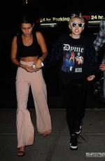 MILEY CYRUS and BELLA HADID Leaves Alexander Wang’s After Party in NEw York