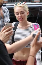 MILEY CYRUS Out and About in New York 0609