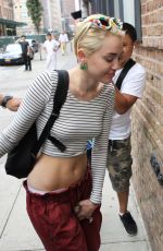 MILEY CYRUS Out and About in New York 0609