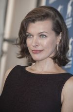MILLA JOVOVICH at Cymbeline Photocall at Venice Film Festivel