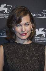 MILLA JOVOVICH at Jaeger Lecoultre Gala Dinner in Venice