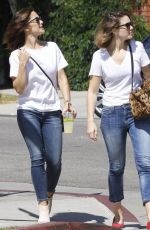 MINKA KELLY and MANDY MOORE Out and About in Los Angeles