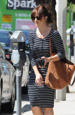 MINKA KELLY in Dress Out and About in Los Angeles