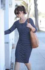 MINKA KELLY in Dress Out and About in Los Angeles