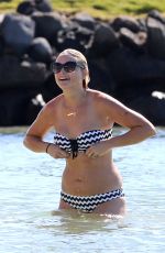 MIRANDA LAMBERT in Bikini at a Beach in Hawaii