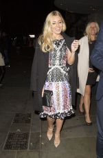 MOLLIE KING at Next Model Management London Fashion Week Dinner