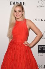 MORGAN SAYLOR at 2014 Brazil Foundation Gala in New York