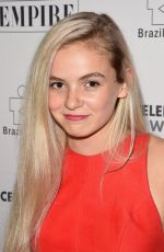 MORGAN SAYLOR at 2014 Brazil Foundation Gala in New York