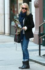 NAOMI WATTS Leaves Her Apartment in New York 2309