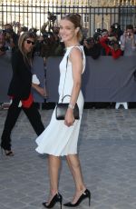 NATALIA VODIANOVA at Christian Dior Fashion Show in Paris