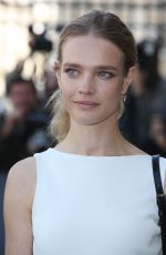 NATALIA VODIANOVA at Christian Dior Fashion Show in Paris