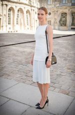 NATALIA VODIANOVA at Christian Dior Fashion Show in Paris