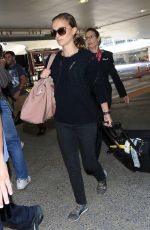 NATALIE PORTMAN Arrives at LAX Airport in Los Angeles 0909