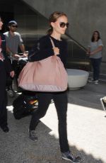 NATALIE PORTMAN Arrives at LAX Airport in Los Angeles 0909