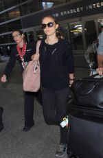 NATALIE PORTMAN Arrives at LAX Airport in Los Angeles 0909