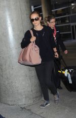 NATALIE PORTMAN Arrives at LAX Airport in Los Angeles 0909