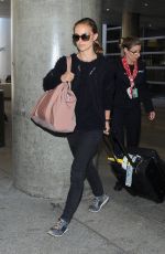 NATALIE PORTMAN Arrives at LAX Airport in Los Angeles 0909