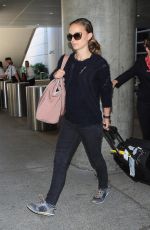 NATALIE PORTMAN Arrives at LAX Airport in Los Angeles 0909
