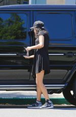 NAYA RIVERA Leaves Spitz Resturant in Los Angeles