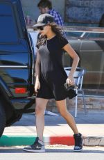 NAYA RIVERA Leaves Spitz Resturant in Los Angeles