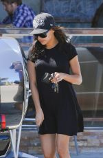 NAYA RIVERA Leaves Spitz Resturant in Los Angeles