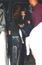 NICKI MINAJ Arrives at a Photoshoot in New York