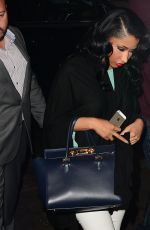 NICKI MINAJ Arrives at a Photoshoot in New York