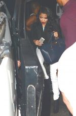 NICKI MINAJ Arrives at a Photoshoot in New York