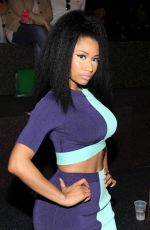 NICKI MINAJ at Alexander Wang Fashion Show in New York