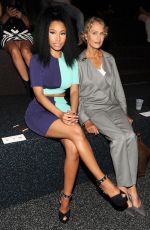 NICKI MINAJ at Alexander Wang Fashion Show in New York