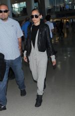 NICOLE RICHIE Arrives at Los Angeles International Airport