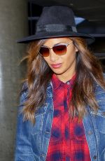 NICOLE SCHERZINGER Arrives at LAX Airport in Los Angeles 2909