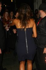NICOLE SCHERZINGER Arrives at Sunday Night at the Palladium in London