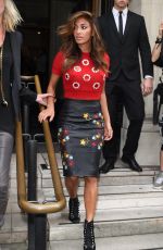 NICOLE SCHERZINGER at Matthew Williamson Fashion Show in London