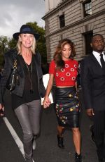 NICOLE SCHERZINGER at Matthew Williamson Fashion Show in London