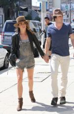 NIKKI REED and Ian Somerhalder Out And About in Los Angeles