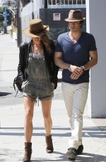 NIKKI REED and Ian Somerhalder Out And About in Los Angeles
