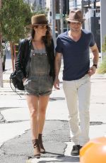 NIKKI REED and Ian Somerhalder Out And About in Los Angeles