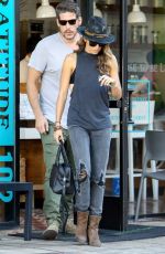 NIKKI REED in Ripped Jeans Out in Los Angeles