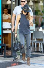 NIKKI REED in Ripped Jeans Out in Los Angeles