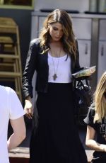 NIKKI REED Out Shopping on Beverly Boulevard in Los Angeles
